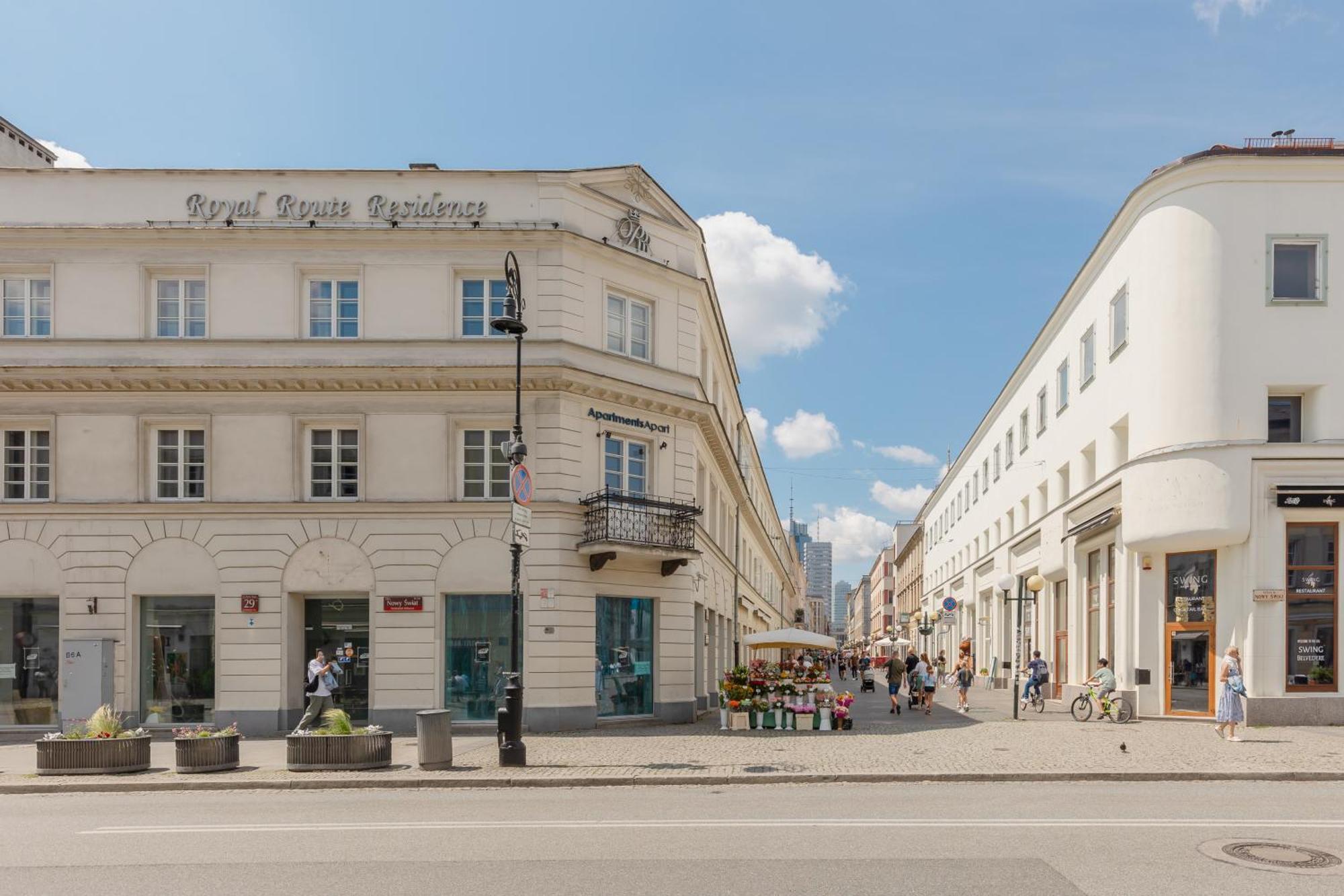 City Center Aparthotel Chmielna By Noclegi Renters Warszawa Eksteriør bilde